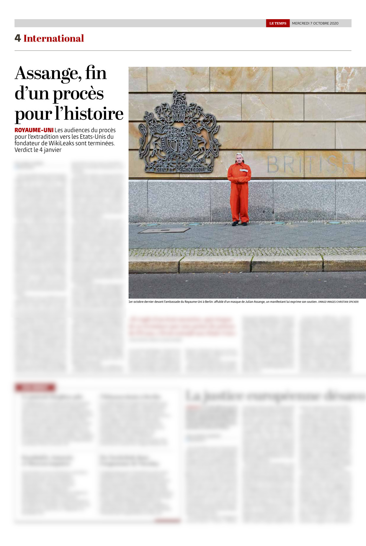 LeTemps 07.10.2020